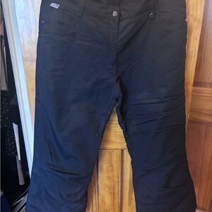Obermeyer Black Women's Ski Pants (petite)